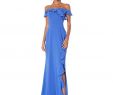 Bcbg evening Gowns Beautiful F the Shoulder Ruffle evening Gown