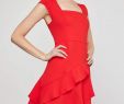 Bcbg evening Gowns Inspirational Cutout Back Flared Dress