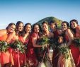 Beach Wedding Bridesmaid Dresses Unique Rustic Destination Wedding with touching Details On Beach In