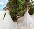 Beach Wedding Gowns 2017 Awesome Discount 2017 Modest Simple Wedding Dresses Bateau Neck Lace Appliqued Beaded Sash Tulle Floor Length Backless Summer Beach Bridal Gowns Wedding