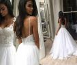Beach Wedding Gowns 2017 Luxury solovedtess 2017 Beach Wedding Dresses with Spaghetti Straps