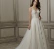 Beaded Bodice Wedding Dress Elegant Adrianna Papell Brooke Beaded Bodice Bridal Dress