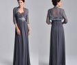 Beaded Slip Dress Unique Stunning Mother S Dresses Beaded Chiffon A Line evening Dresses Floor Length with Lace Jacket Grey Mother the Bride Groom Dresses 2018 Mother