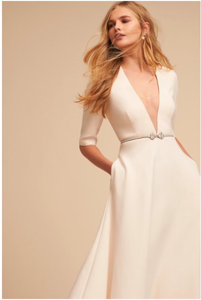 Beige Dresses for Wedding New Jill Jill Stuart Kennedy Gown Wedding Dress Sale F