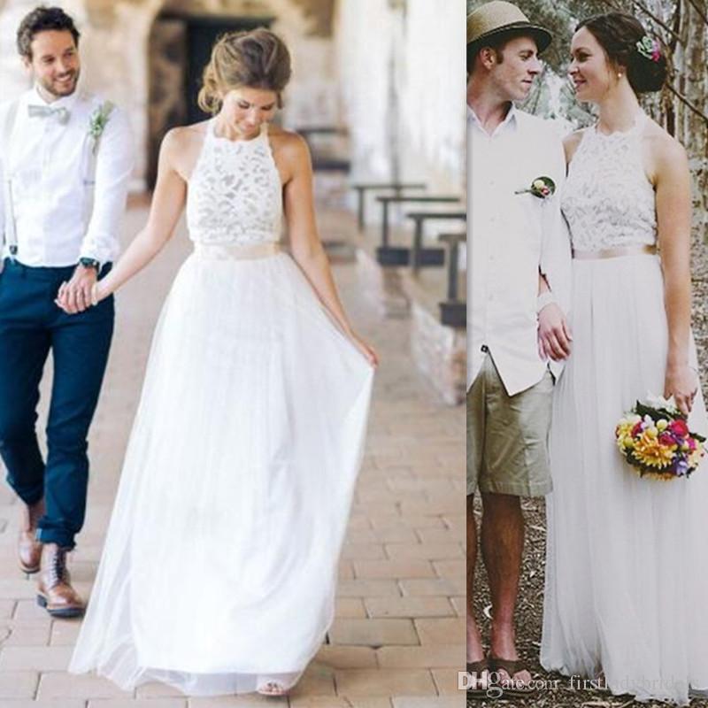 2017 cheap simple wedding dresses a line