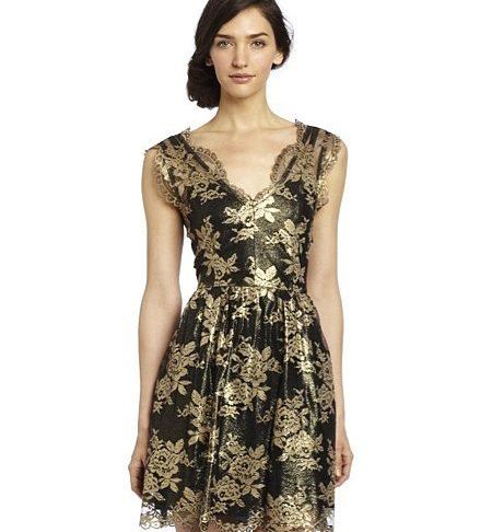Black and Gold Dresses for Wedding Unique Black and Gold Dress