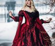 Black and Red Gothic Wedding Dresses Beautiful Gothic Sleeping Beauty Princess Me Val Red and Black Ball