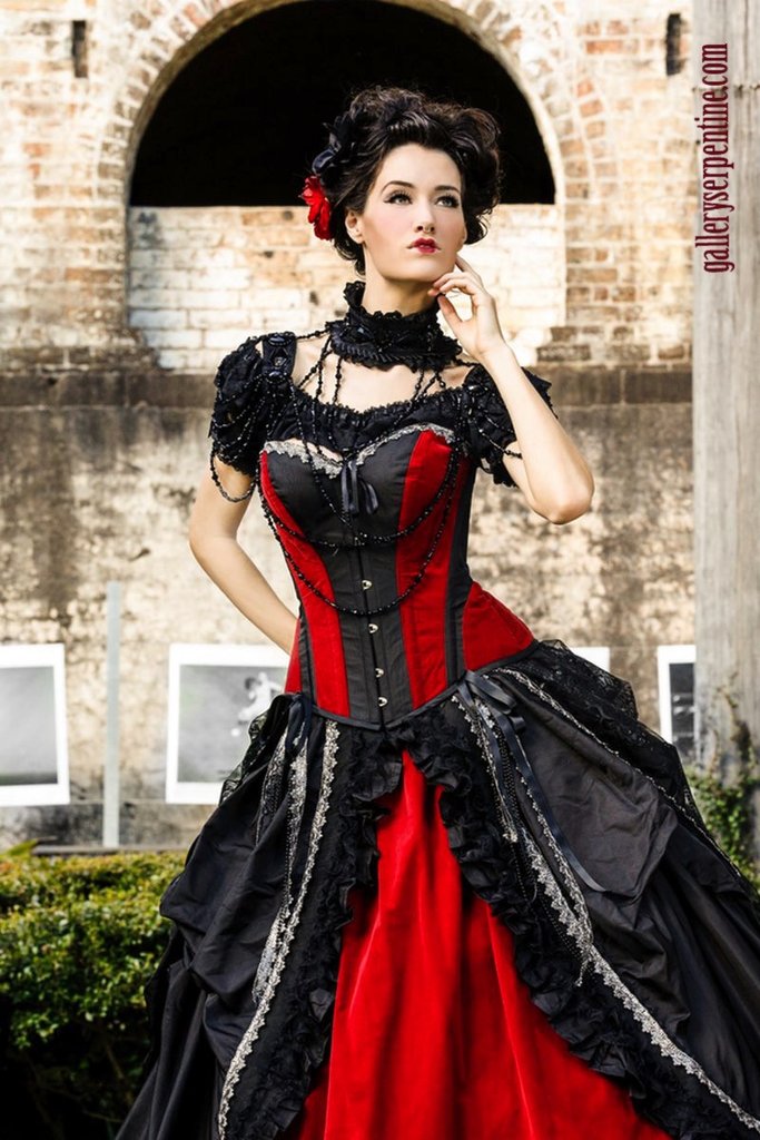Black and Red Gothic Wedding Dresses Fresh Red and Black Gothic Wedding Dress – Fashion Dresses