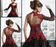 Black and Red Gothic Wedding Dresses Lovely Red and Black Gothic Wedding Dress – Fashion Dresses