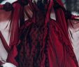 Black and Red Gothic Wedding Dresses Luxury Red and Black Gothic Wedding Dress – Fashion Dresses
