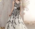 Black and White Dresses for Weddings Beautiful Black and White Flair
