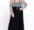 Black and White Wedding Dresses Plus Size Beautiful Grandmother Of the Bride Dresses