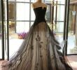 Black and White Wedding Dresses Plus Size Unique New Custom White Ivory and Black Wedding Dress Bridal Gown