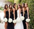 Black Bridesmaid Dresses Awesome Wedding Black Matrimonio Nero Bianco Sposa White