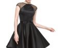 Black Dresses for Wedding Luxury Little Black Dresses Knee Length Short Mini formal