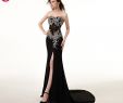 Black Gowns Cheap Inspirational to Buy Black Prom Dresses with Slit Sweetheart