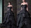 Black Wedding Gown Inspirational Discount Gothic Black Wedding Dresses 2019 Lace Applique Sweetheart Vintage Ruffles Tulle Floor Length Tie Up Back Bridal Gown Wedding Gowns with