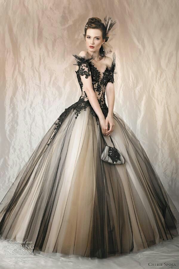 Black Wedding Gown New Black Wedding Dresses 2014 – Fashion Dresses