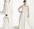 Blouson Wedding Dress Unique Discount Strapless A Line Wedding Dresses 2019 Plus Size Two Pieces Wedding Dresses Bridal Gowns with Sheer Long Sleeve Lace Jacket Wedding Gowns