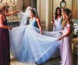 Blue Bride Dress New Glitter Wedding Dresses to Marry for