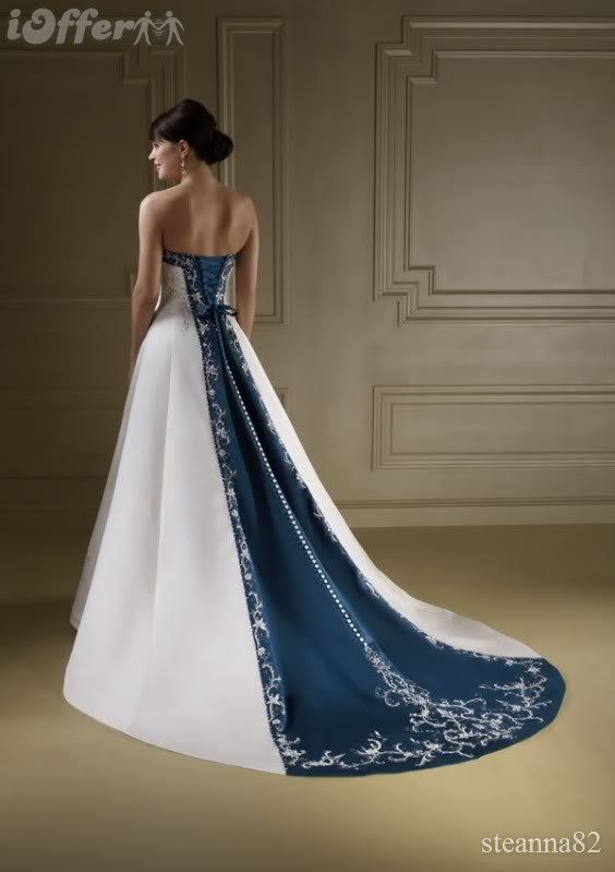 Blue Bride Dress New Pin by Laura Barton On if I Ever Got Married In 2019