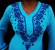 Blue Dresses for Wedding Elegant Blue Dress Womens Clothing Beach Wedding Wear Tunic top Salwar Kameez
