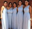 Blue Plus Size Wedding Dresses Lovely Light Blue Bridesmaids Dresses Plus Size E Shoulder Sleeveless Long formal Bridesmaid Dress Cheap Maid Of Honor Gowns for Beach Wedding