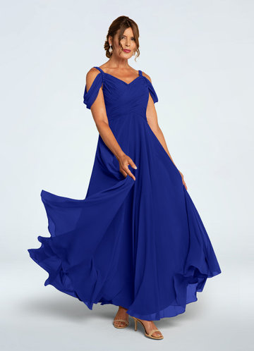 Blue Sundress for Wedding Elegant Mother Of the Bride Dresses