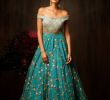 Blue Sundress for Wedding Lovely A Stunning Pagoda Blue Gown by Shyamal and Bhumika with An