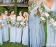 Blue Wedding Dresses New Matching Maids In Ice Blue A Hue that S Perfect All Year