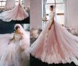 Blush Bridal Dresses Fresh Discount Milla Nova Vintage Blush Pink Garden Wedding Dresses 2017 Modest Dubai Arabic F Shoulder Cathedral Train Princess Castle Wedding Gowns