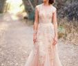 Blush Bridal Gowns New Deep V Cap Sleeves Pink Wedding Dresses Uk Lace Applique Tulle Sheer Cheap Vintage A Line Blush Wedding Gowns Sparkly Wedding Dresses Wedding Ball