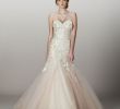 Blush Colored Wedding Dresses Inspirational Liancarlo Style 5839 Fall 2013 Fit and Flare Blush Tulle