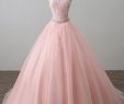Blush Gowns Fresh Blush Pink Open Back Lace Illusion A Line Skirt Long evening
