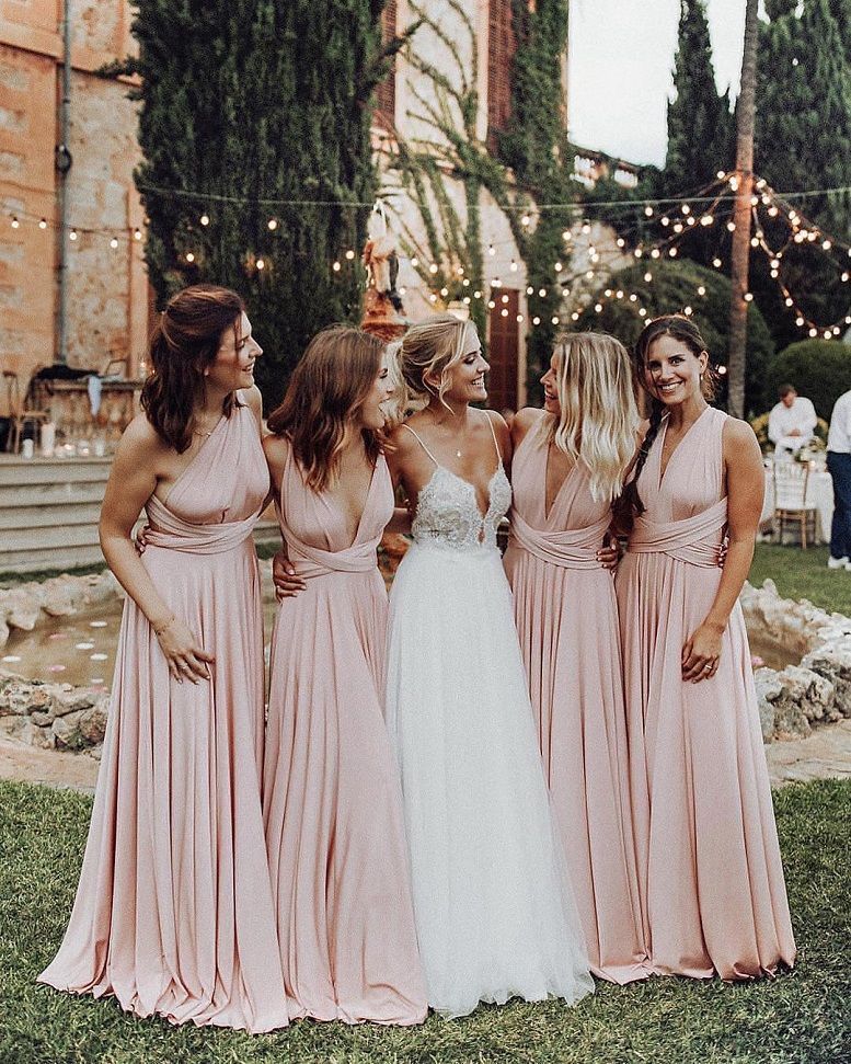 Blush Pink Wedding Dresses Unique 57 Pink Bridesmaid Dresses Different Shades Of Pink