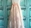 Blush Wedding Dress for Sale Fresh Blush & White Alencon Lace Tulle Boho Wedding Dress by