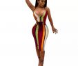 Body Dresses Beautiful Fashion Corset Stripe Printing Corn Sling Bodily Buy Dresses at Factory Price Club Factory