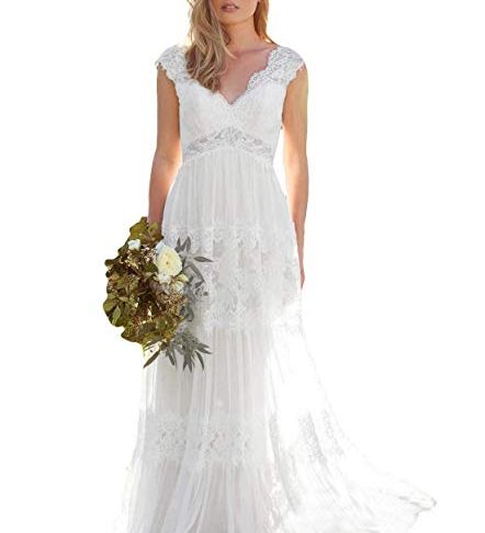 Bohemian Wedding Dresses Cheap Luxury Dressesonline Women S V Neck Bohemian Wedding Dresses Lace Bridal Gown Vestido De Noivas