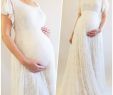 Boho Maternity Wedding Dress Beautiful Alice Boho Maternity Dress for Wedding Maternity Gown Dress for Baby Shower Bohemian Lace Dress Maternity Wedding Dress White Maxi Dress
