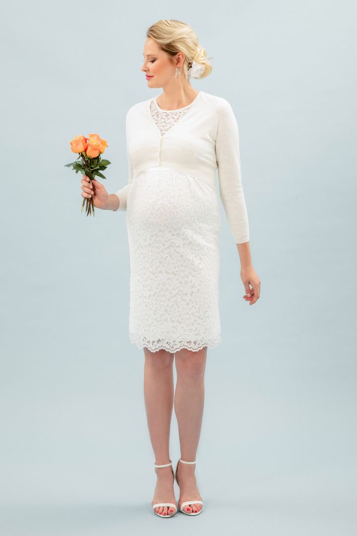Bolero for Wedding Dress Luxury Maternity Wedding Dress with Heart Neckline