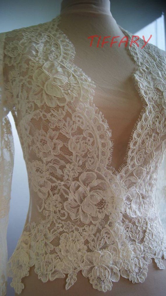 Bolero Jackets for Wedding Dresses Awesome Wedding top Bolero Jacket Of Lace Long Sleeve Short Sleeve