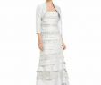 Bolero Jackets for Wedding Dresses Lovely Mori Lee Mgny Beaded Tiered Satin Mermaid Gown Mob Wedding Dress New Sz 16