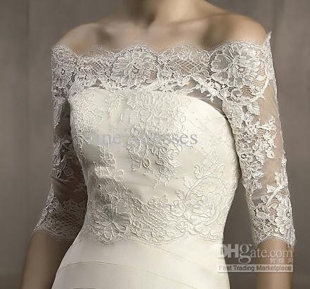 Bolero Jackets for Wedding Dresses Unique 2019 F Shoulder Wedding Shawl Wrap Bolero Jacket 3 4