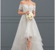 Bridal Dress Outlet Elegant [us$ 155 00] A Line F the Shoulder asymmetrical organza Wedding Dress with Sequins Jj S House