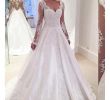 Bridal Dresses with Sleeves Inspirational Long Sleeve Lace A Line Cheap Wedding Dresses Line Wd335