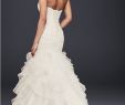 Bridal Skirt Best Of David S Bridal Collection organza Mermaid Wedding Dress with Ruffled Skirt Wedding Dress Sale F
