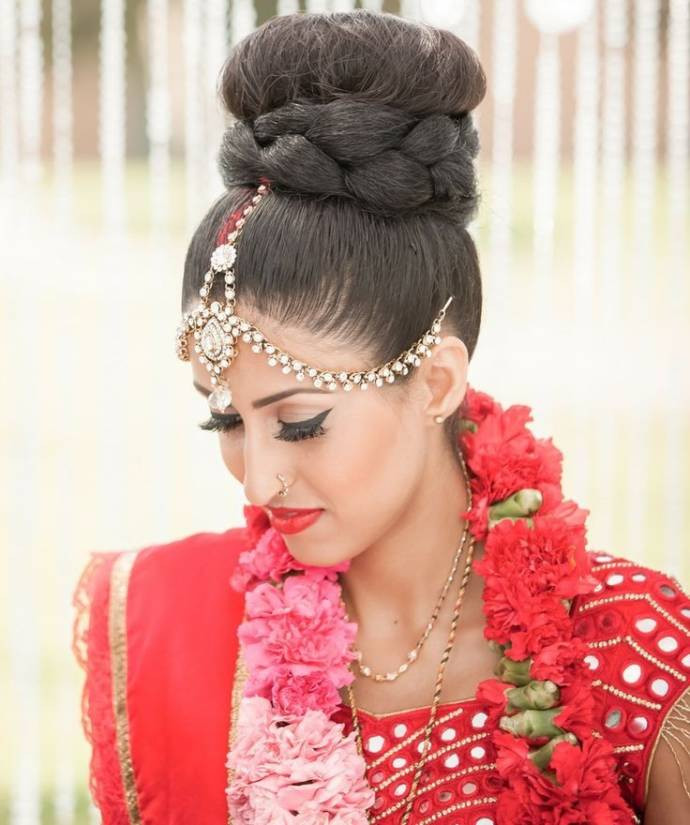Bridal Styles Inspirational Hairstyles for Indian Wedding Step by Step Indian Bridal