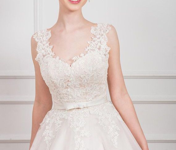 Bridal Tulle Skirt Fresh Wedding Dress Tutu Skirt Tulle Skirt Lace top Bridal Gown