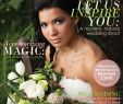 Brides Magazine Cover Elegant Wedding Day Magazine Cover Shot at Potawatomi Conservatory
