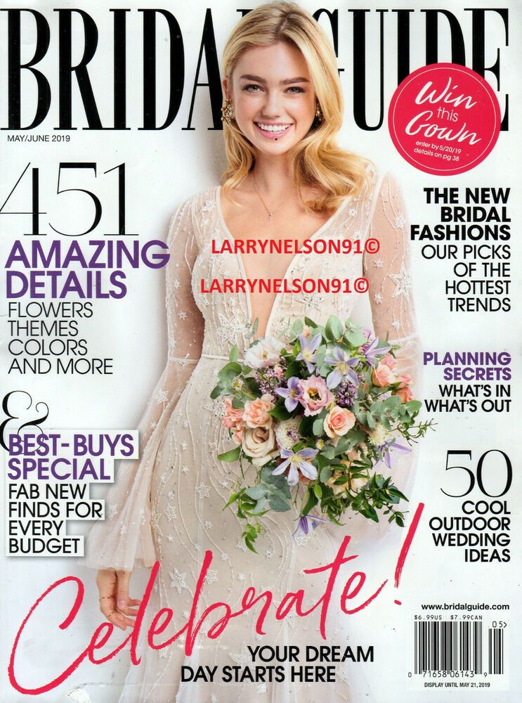 Brides Magazine Cover Inspirational Bridal Guide Magazine May June 2019 Dresses Planning Details